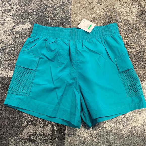 Puma Pants - Puma Teal Activewear Shorts NEW Women's Size Large